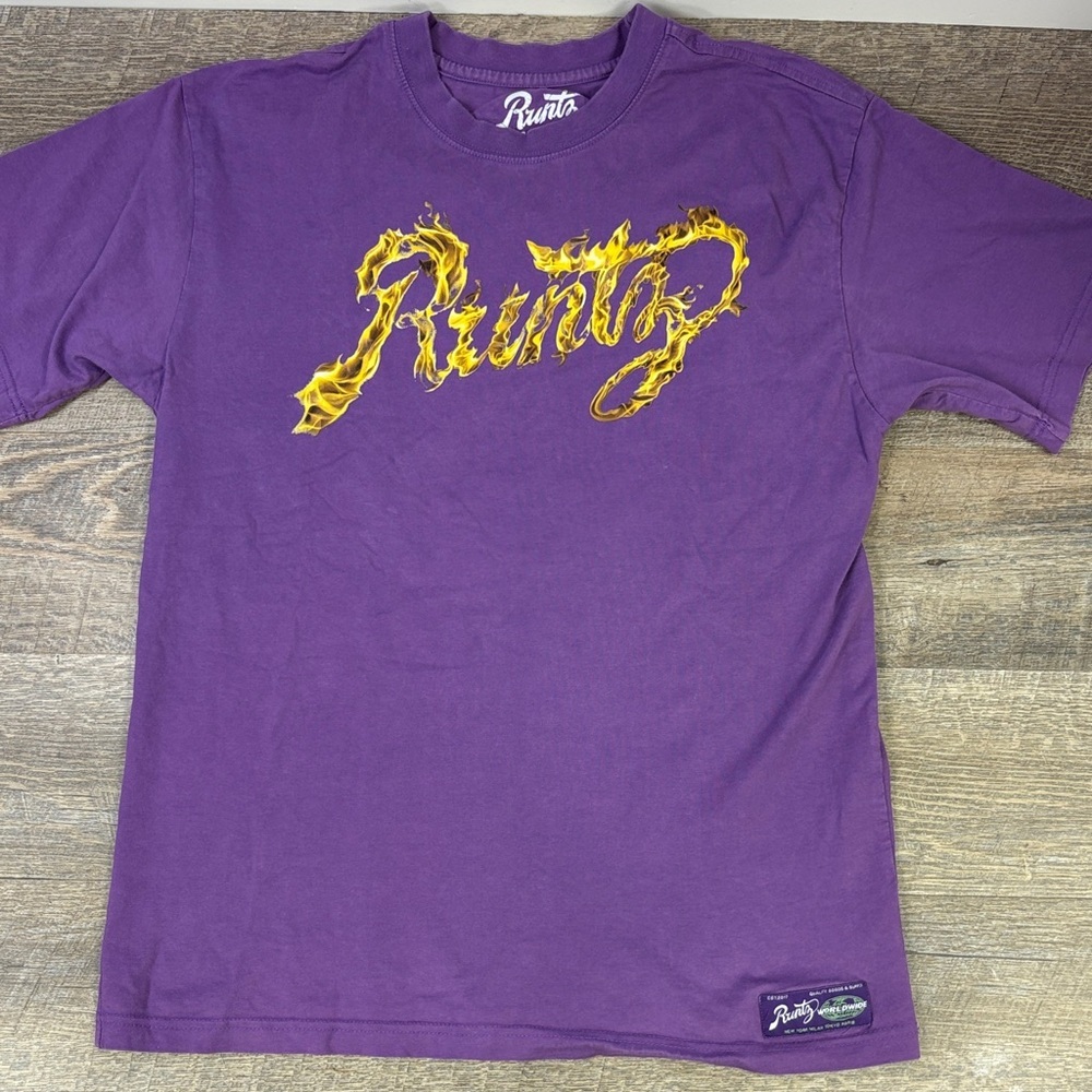Runtz Blazin Scripts Tee Size Large